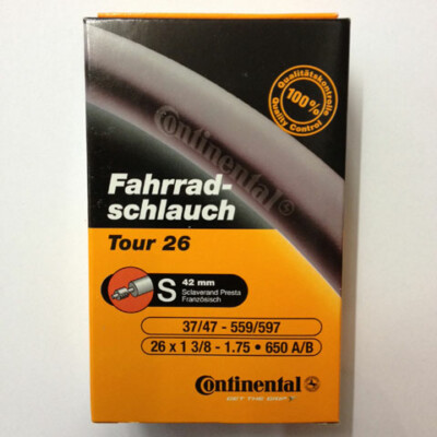 26x1 3/8"/1.75" Schlauch Continental Sclaverand