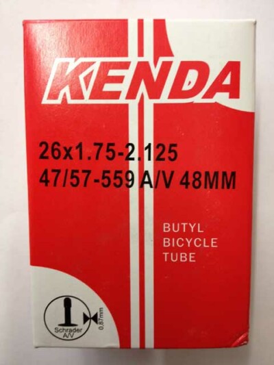 26x1.75-2.125" Schlauch Kenda Schrader 48 mm