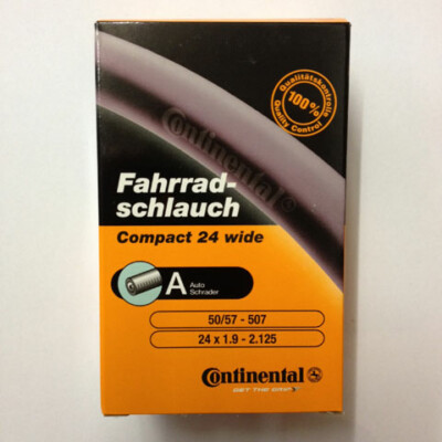 24x1.75"-2.10" Schlauch Continental Schrader