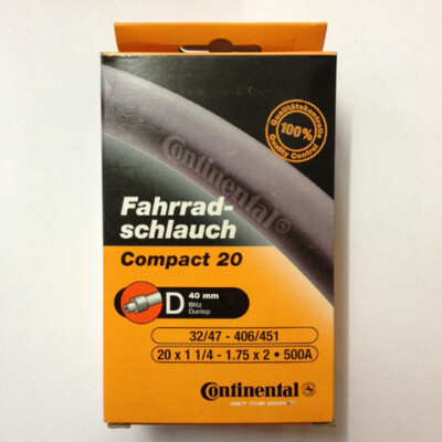 20x1 3/8"-1,75" Schlauch Continental Dunlop