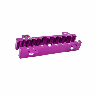 Schraubstockeinsatz TQJJ01 Aluminium violett