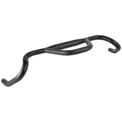 Lenker Wide Ride Gravel Alu 31.8 mm schwarz