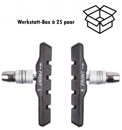 Bremsschuhe V-Brake  Werkstatt-Box à 25 paar