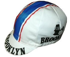 Rennmütze  "Brooklyn White"