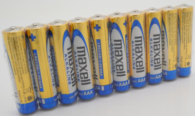 Batterie Maxell AAA 10 er Pack