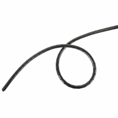 Spiralband Polyäthylen ID 4.8mm- AD 6mm schwarz