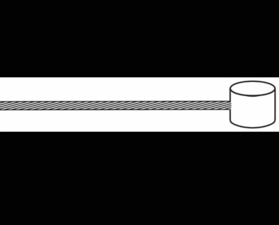 Innenkabel Vorderrad Walzennippel 7x6 mm